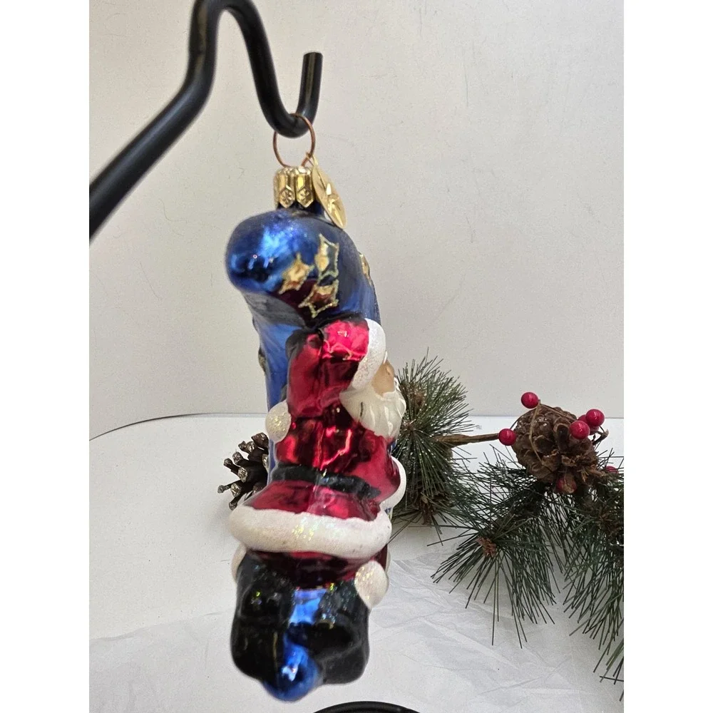 Christopher Radko Nicholas Moon Dreamer Santa Ornament 2000 00-126-0 Poland